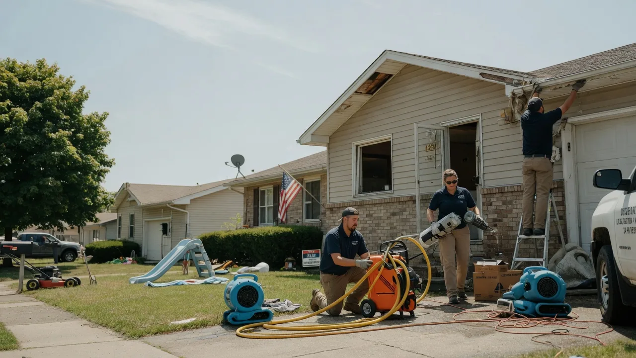 Water Damage Restoration in Industry, IL near me